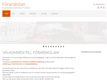 Tablet Screenshot of forarskolan.se